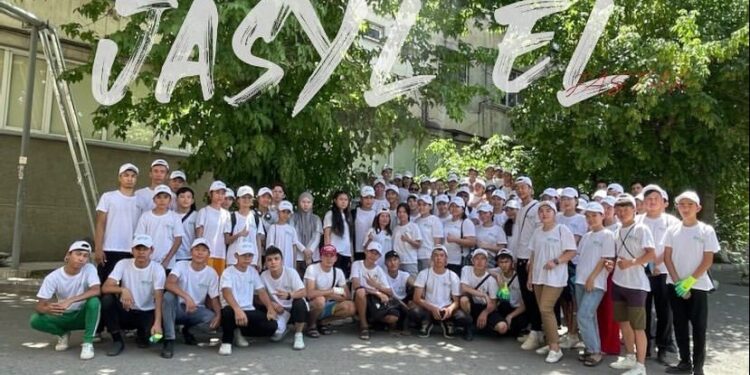 «Жасыл ел» – еңбек жасағы қарқынды жұмыстар атқаруда