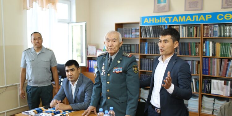 ЖАС САРБАЗШЫЛАРМЕН КЕЗДЕСУ ӨТТІ