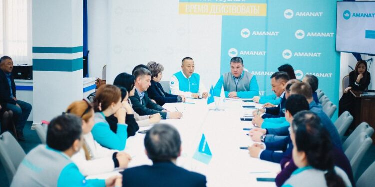 AMANAT ПАРТИЯСЫ ЖЕМҚОРЛЫҚТАН ТАЗА, ӘДІЛЕТТІ ҚОҒАМ ОРНАТУДЫ КӨЗДЕЙДІ