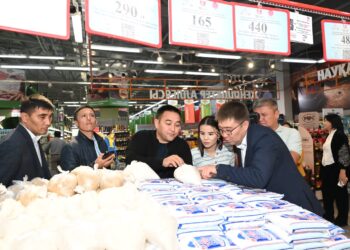 В ШЫМКЕНТЕ ЦЕНЫ НА СОЦИАЛЬНО — ЗНАЧИМЫЕ ПРОДУКТЫ ПИТАНИЯ СТАБИЛЬНЫ