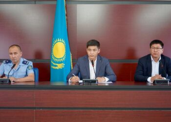 КЕНТАУ: БАЛАЛАР ҚАУІПСІЗДІГІ АЯСЫНДА БАСПАСӨЗ БРИФИНГІ ӨТТІ