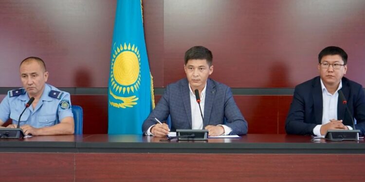 КЕНТАУ: БАЛАЛАР ҚАУІПСІЗДІГІ АЯСЫНДА БАСПАСӨЗ БРИФИНГІ ӨТТІ