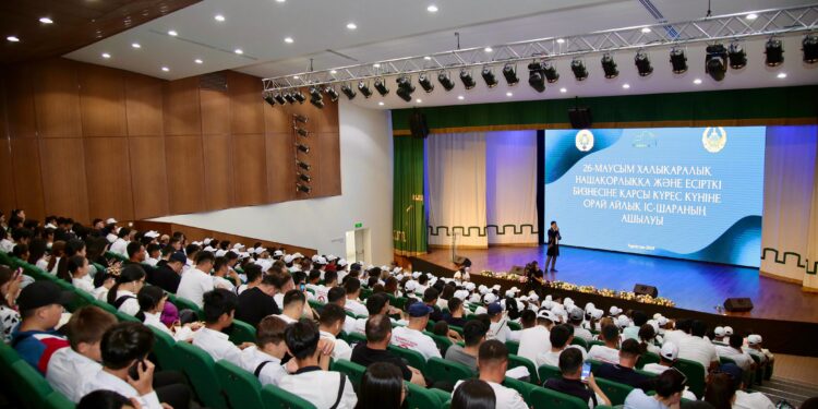 Түркістан облысында нашақорлыққа қарсы күрес айы басталды