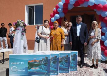 ТҮРКІСТАН: ШАРДАРАДА 100 ОТБАСЫ БАСПАНАЛЫ БОЛДЫ