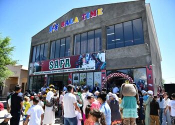 ОТЫРАРДА БАЛАЛАРҒА АРНАЛҒАН «BALA TIME»  ОЙЫН-САУЫҚ КЕШЕНІ АШЫЛДЫ