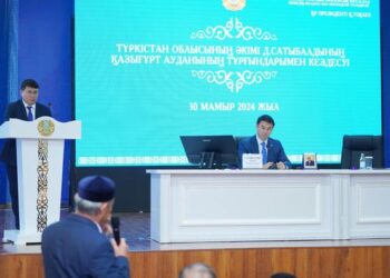 ТҮРКІСТАН: ҚАЗЫҒҰРТТАҒЫ ЖҰМЫСТАРДЫ ЖАНДАНДЫРУ МӘСЕЛЕЛЕРІ ТАЛҚЫЛАНДЫ