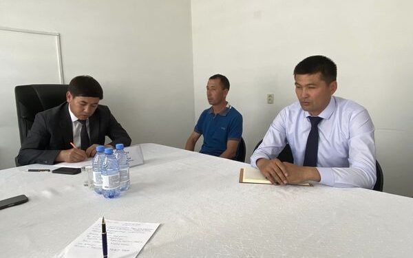 САУРАН АУДАНЫ ӘКІМІНІҢ ОРЫНБАСАРЫ КӨШПЕЛІ ЖЕКЕ ҚАБЫЛДАУ ӨТКІЗДІ