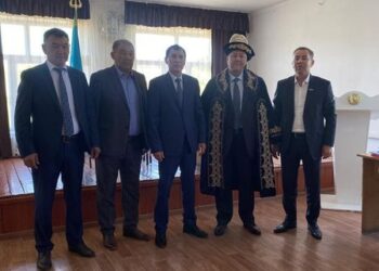 ТӨЛЕБИ АУДАНЫ: ЕСЕЛІ ЕҢБЕГІ БАҒАЛАНДЫ