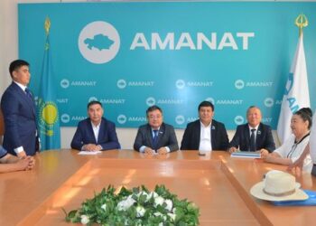 «AMANAT» ПАРТИЯСЫ ЖЕТІСАЙ АУДАНДЫҚ ФИЛИАЛЫНА ЖАҢА БАСШЫ ТАҒАЙЫНДАЛДЫ