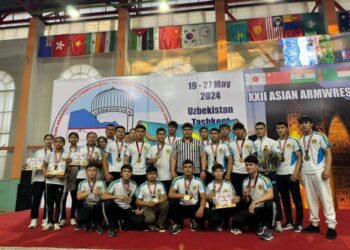 ТҮРКІСТАН: ШАРДАРАЛЫҚ СПОРТШЫЛАР ГІР КӨТЕРУДЕН АЗИЯ ЧЕМПИОНАТЫНДА 7 АЛТЫН МЕДАЛЬ АЛДЫ