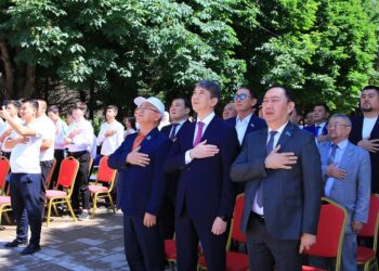 МЕМЛЕКЕТТІК РӘМІЗДЕРІМІЗДІҢ МӘРТЕБЕСІН АРТТЫРУҒА АРНАЛҒАН САЛТАНАТТЫ ЖИЫН ӨТТІ