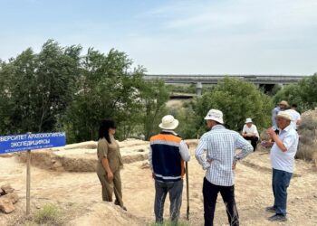 ТҮРКІСТАН: ҚАРАШЫҚ ӨЗЕНІ МАҢЫНДА ҚЫШ КҮЙДІРЕТІН ҚҰМБЫЗ ПЕШТІҢ ОРНЫ АНЫҚТАЛДЫ