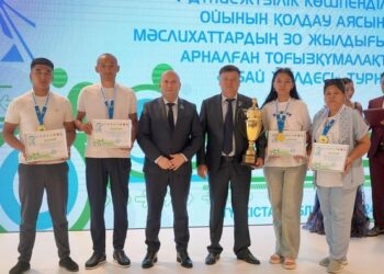 ТҮРКІСТАНДА ТОҒЫЗҚҰМАЛАҚТАН «АБАЙ ЖҮЛДЕСІ» АТТЫ ТУРНИР ӨТТІ