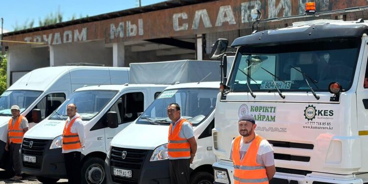 ҚАЗАҚСТАН РЕСПУБЛИКАСЫ ПАРЛАМЕНТІ МӘЖІЛІСІНІҢ ДЕПУТАТЫ САЙРАМ АУДАНЫНДАҒЫ НЫСАНДАРДЫ АРАЛАДЫ