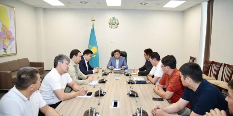 ТҮРКІСТАН ОБЛЫСЫНДА ӘЛЕУМЕТТІК НЫСАНДАРДЫҢ ҚҰРЫЛЫСЫ ҚАТАҢ ҚАДАҒАЛАНУДА