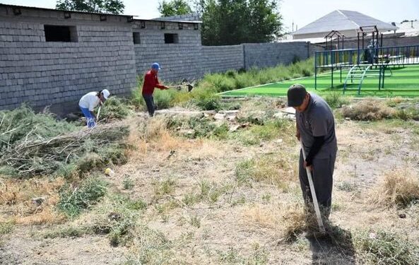 ТҮРКІСТАН ОБЛЫСЫНДА «ТАЗА ҚАЗАҚСТАН» АКЦИЯСЫ АЯСЫНДАҒЫ ЖҰМЫСТАР ЖҮЙЕЛЕНЕ ТҮСЕДІ