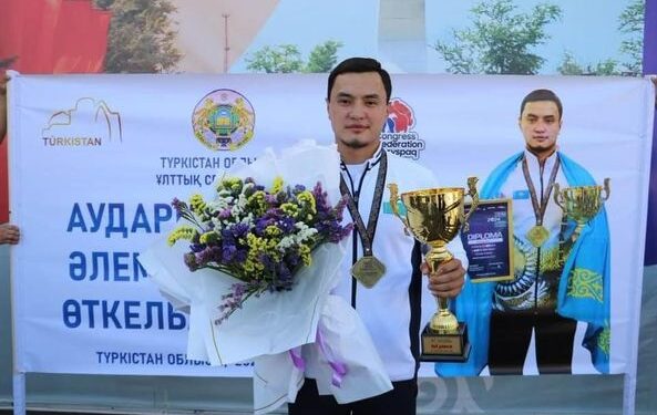 ҚАЗАН ҚАЛАСЫНДА ӨТКЕН ДОДАДА ТҮРКІСТАНДЫҚ ДАРЫН ӨТКЕЛБАЙ ӘЛЕМ ЧЕМПИОНЫ АТАНДЫ