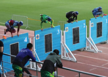 Түркістанда өрт сөндіру-құтқару спорты бойынша Қазақстан чемпионаты өтіп жатыр