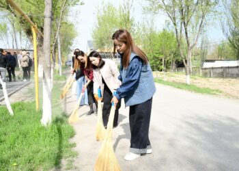 ШЫМКЕНТТЕ «ТАЗА БЕЙСЕНБІ» ЭКОЛОГИЯЛЫҚ ІС-ШАРАСЫ ӨТТІ
