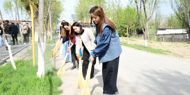 ШЫМКЕНТТЕ «ТАЗА БЕЙСЕНБІ» ЭКОЛОГИЯЛЫҚ ІС-ШАРАСЫ ӨТТІ