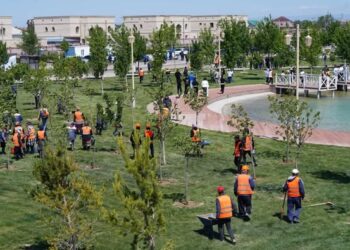 «ТАЗА ҚАЗАҚСТАН»: ТҮРКІСТАН ОБЛЫСЫНДА ЖЫЛ БАСЫНАН БЕРІ 2600-ДЕН АСТАМ ТАЗАЛЫҚ ЖҰМЫСЫ ЖҮРГІЗІЛДІ