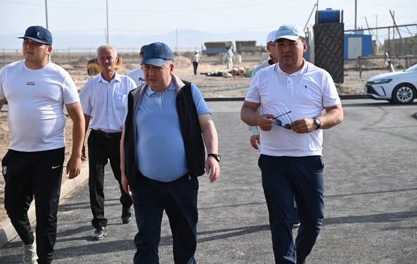 СОЗАҚ: АУДАН ОРТАЛЫҒЫНДА САЛЫНЫП ЖАТҚАН ТҰРҒЫН ҮЙЛЕРДЕГІ ПӘТЕР САНЫ  66-ҒА ЖЕТТІ