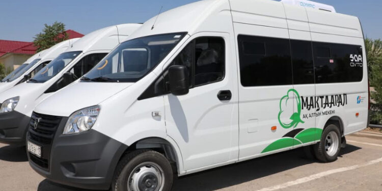 ТҮРКІСТАН: Мақтааралда қоғамдық көліктер жаңартылып жатыр