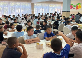 ТҮРКІСТАН: Жазғы лагерлер алғашқы ауысымға балалар қабылдады