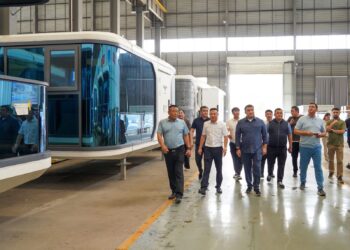 ҚЫТАЙДАҒЫ САПАР: ТҮРКІСТАН ОБЛЫСЫНДА ЗАМАНАУИ КАПСУЛАЛЫ ҮЙЛЕР САЛЫНАДЫ