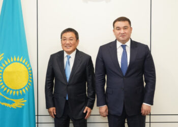 ТҮРКІСТАН: Облыс әкімі China Railway Asia-Europe компаниясының бас директорымен кездесті