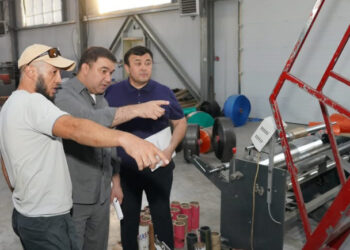 мТүркістан облысында дрондар шығарылады