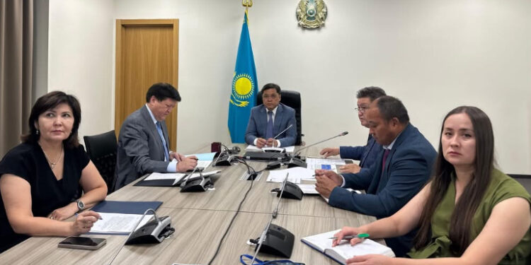 ТҮРКІСТАН: Халықты МӘМС жүйесімен қамту мәселесі қаралды