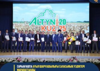 Сарыағашта «Алтын күз–2025» мерекесі өтті: ауыл шаруашылығы саласының үздіктері марапатталды
