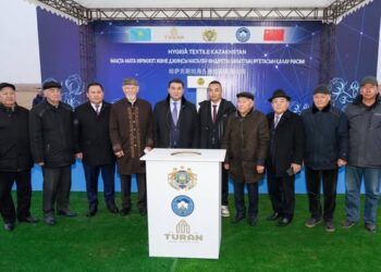 Түркістанда тоқыма өнеркәсібінің жаңа кезеңі басталды: жылына 10 млн метр джинсы матасын өндіретін зауыт салынады