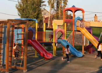 Түркістанда ойын және спорт алаңшалары инфрақұрылымы жаңғыртылып, қала кеңістігі қолайлы ортаға айналуда