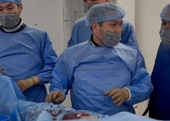 Түркістан қаласында алғаш рет ішкі ұйқы артериясын стенттеу операциясы сәтті жүргізілді: өңірдегі заманауи нейрохирургия дамуының жаңа кезеңі