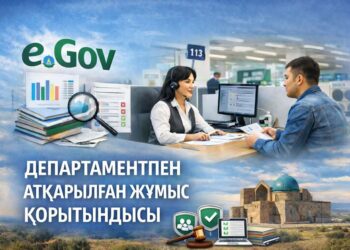 МЕМЛЕКЕТТІК КӨРСЕТІЛЕТІН ҚЫЗМЕТТЕР БОЙЫНША  2025 ЖЫЛЫ ДЕПАРТАМЕНТПЕН АТҚАРЫЛҒАН ЖҰМЫС ҚОРЫТЫНДЫСЫ