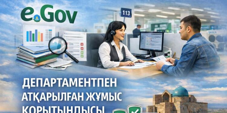 МЕМЛЕКЕТТІК КӨРСЕТІЛЕТІН ҚЫЗМЕТТЕР БОЙЫНША  2025 ЖЫЛЫ ДЕПАРТАМЕНТПЕН АТҚАРЫЛҒАН ЖҰМЫС ҚОРЫТЫНДЫСЫ