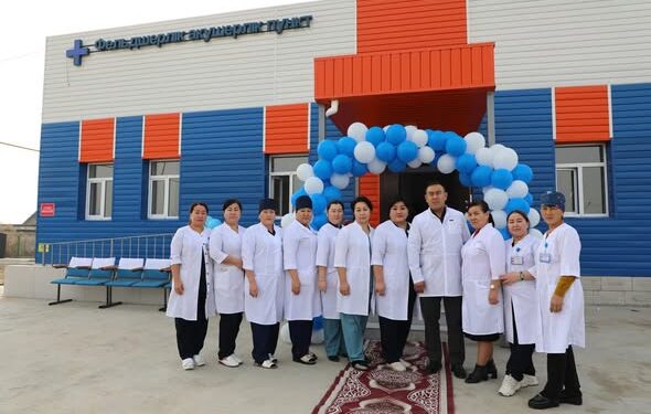Түркістан облысында бір күнде үш бірдей фельдшерлік-акушерлік пункт ел игілігіне берілді