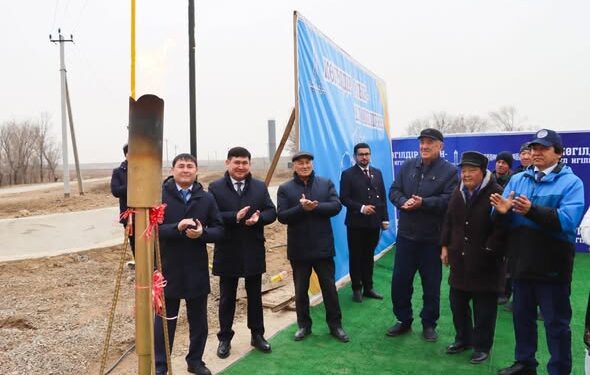 Түркістан облысы Ордабасы ауданында 4 елді мекен табиғи газбен қамтылды