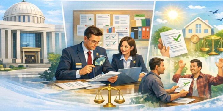 МҚІА ТҮРКІСТАН ОБЛЫСЫ БОЙЫНША ДЕПАРТАМЕНТІ: ҚЫЗМЕТ АЛУШЫНЫҢ БҰЗЫЛҒАН ҚҰҚЫҚТАРЫ ҚАЛПЫНА КЕЛТІРІЛДІ