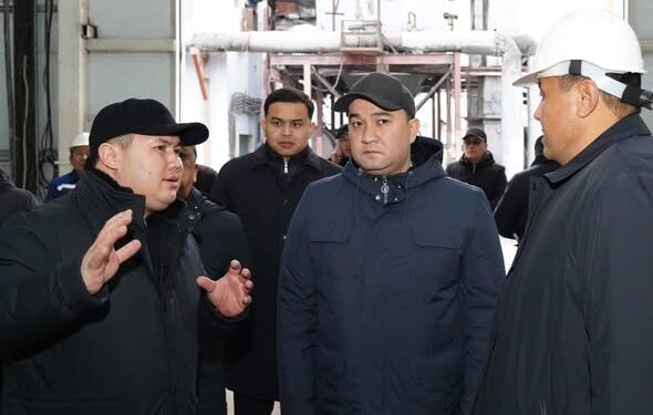 Нұралхан Көшеров Түркістандағы жылу орталығының жұмысын тексерді