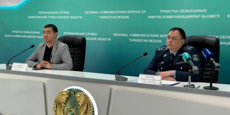 ТҮРКІСТАН ОБЛЫСЫНДА ЗАҢСЫЗ АЙНАЛЫМНАН 1 ТОННАДАН АСТАМ ЕСІРТКІ ЗАТТАРЫ ТӘРКІЛЕНДІ