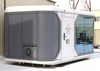 Түркістан облысында капсулалы үйлер шығарылып жатыр