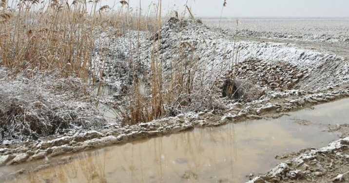 ТҮРКІСТАН: Жетісай ауданында тік дренажды ұңғымалар салынып жатыр