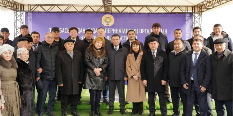 В ТУРКЕСТАНСКОЙ ОБЛАСТИ НАЧАЛОСЬ СТРОИТЕЛЬСТВО ПЕРИНАТАЛЬНОГО ЦЕНТРА НА 200 МЕСТ