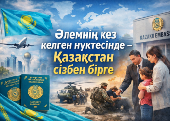Әлемнің кез келген нүктесінде – Қазақстан сізбен бірге