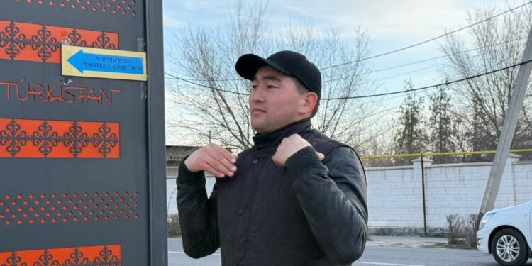 РЕФЕРЕНДУМ: В ТУРКЕСТАНСКОЙ ОБЛАСТИ ИЗБИРАТЕЛИ ПРОВЕЛИ УТРЕННЮЮ ТРЕНИРОВКУ ПЕРЕД УЧАСТКОМ