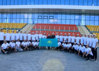 ТҮРКІСТАН ОБЛЫСЫНЫҢ ЖАС САРБАЗДАРЫ МЕМЛЕКЕТТІК КҮЗЕТ ҚЫЗМЕТІНЕ АТТАНДЫ