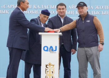 ТҮРКІСТАН: Сарыағаш қаласының айналма жолының құрылысы басталды